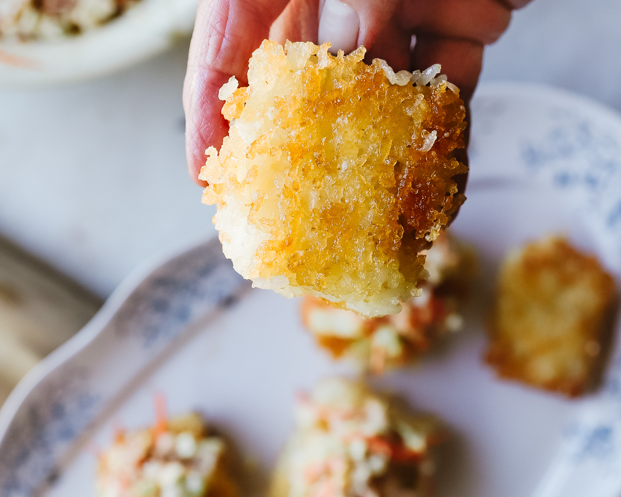 Crispy Fried Rice Squares gluten free recipes