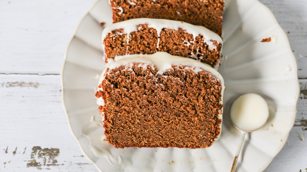 Gluten Free Gingerbread Loaf