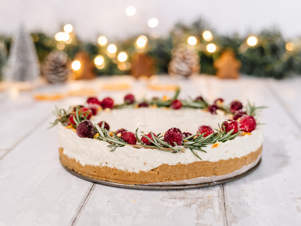 gingerbread cheesecake