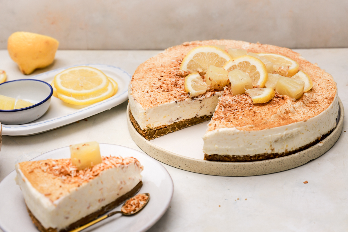 pineapple cheesecake