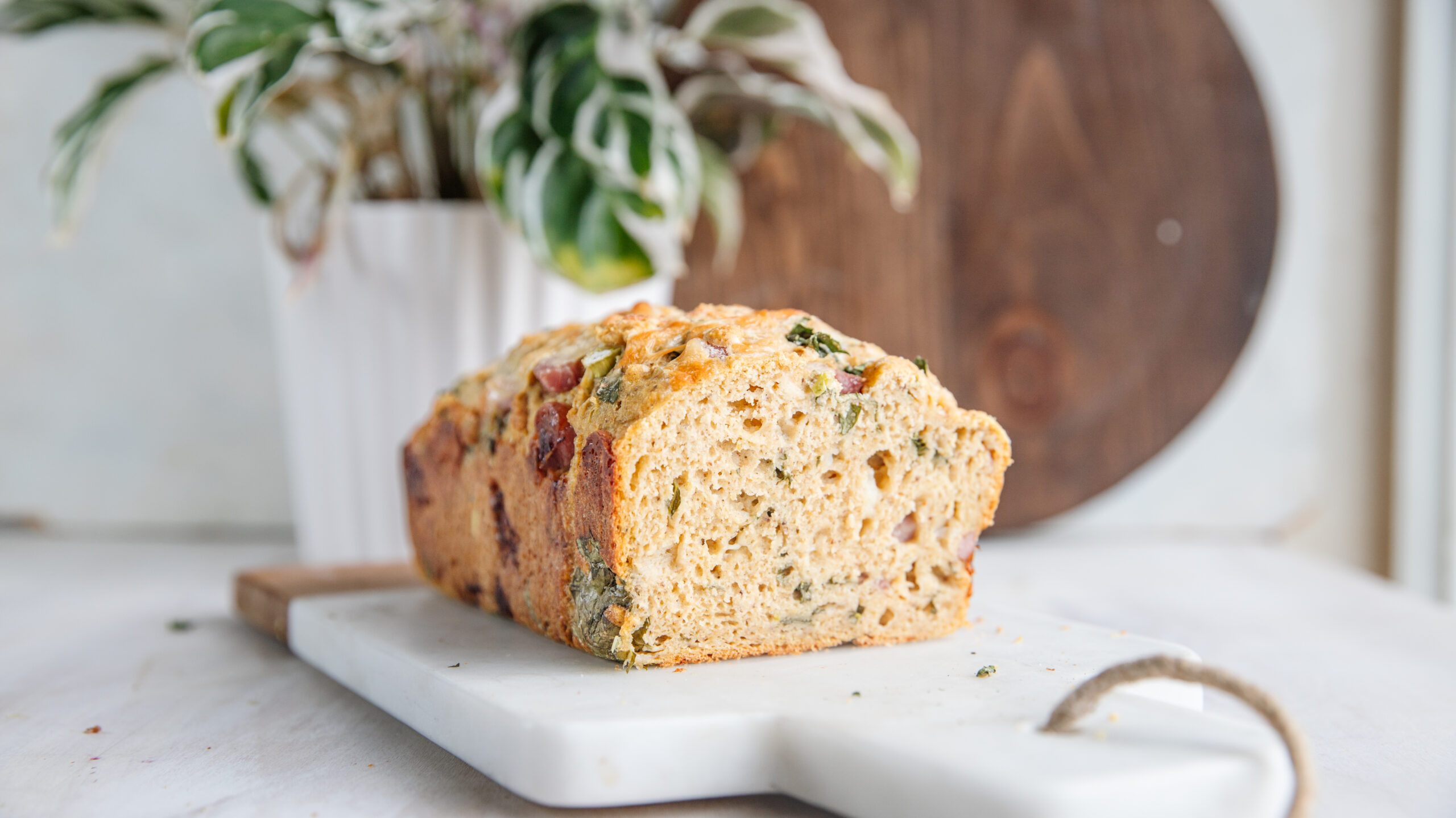 sweet potato ham bread