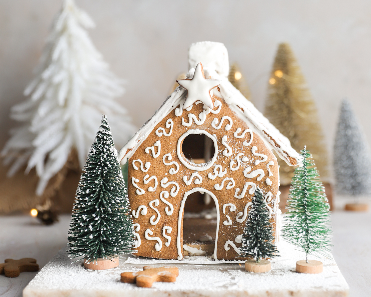 Te best Gluten-Free Gingerbread house